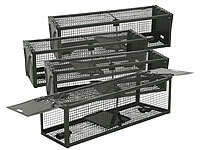 Exbuster Nager Lebendfalle, Falle für Ratten, Nagerfalle Garten; Ultraschall-Solar-Tierschrecke mit Bewegungsmelder mit Blinklicht Ultraschall-Solar-Tierschrecke mit Bewegungsmelder mit Blinklicht Ultraschall-Solar-Tierschrecke mit Bewegungsmelder mit Blinklicht